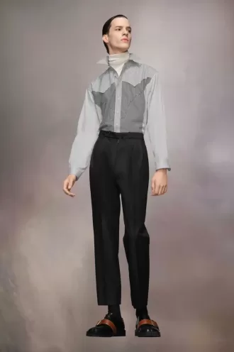 British Mohair Trousers