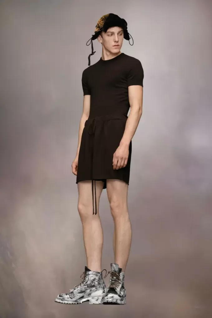 Cashmere knit shorts Cashmere knit shorts