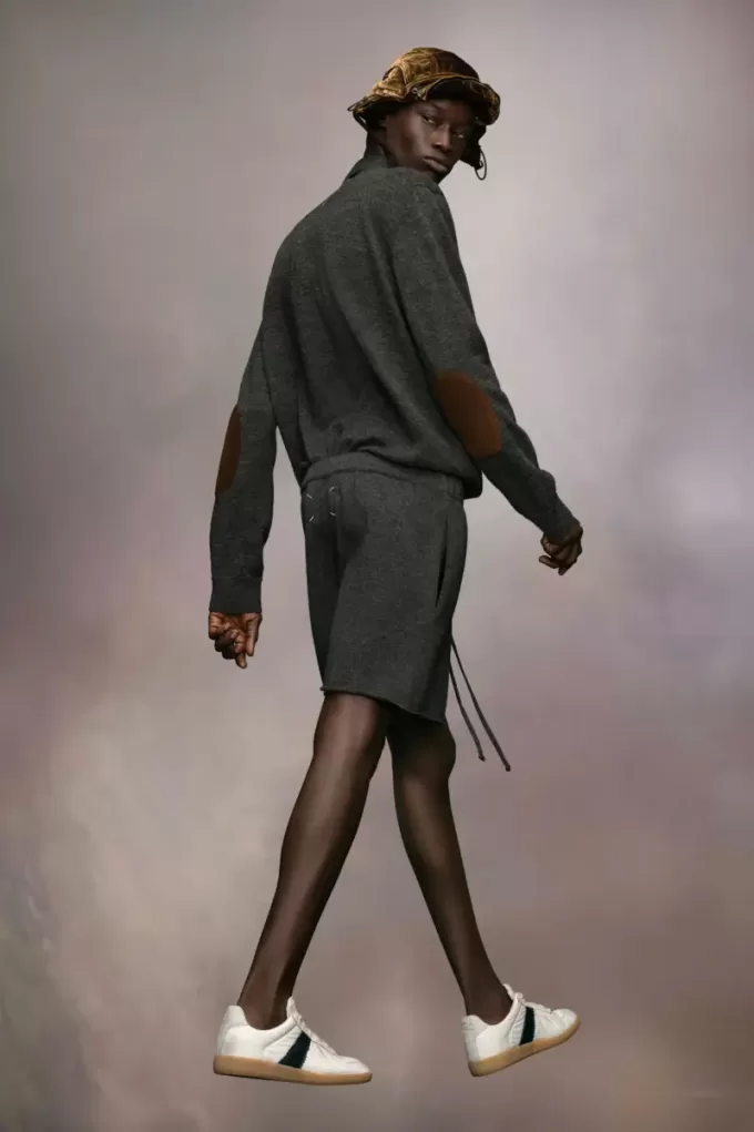 Cashmere knit shorts Cashmere knit shorts