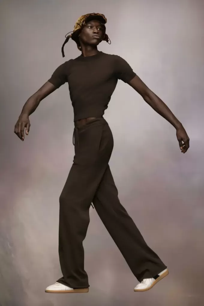 Cashmere knit trousers Cashmere knit trousers