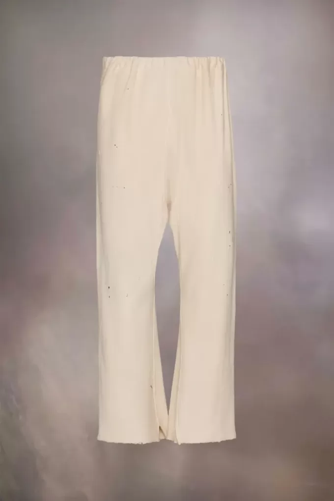 Cut-out hem sweatpants Cut-out hem sweatpants