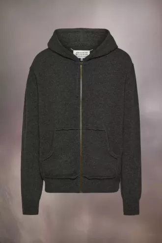 D茅cortiqu茅 cashmere knit hoodie D茅cortiqu茅 cashmere knit hoodie