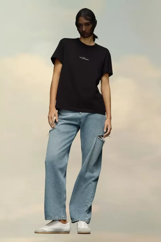 Distorted logo T-shirt