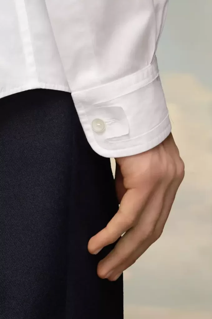 Eco cotton poplin shirt Eco cotton poplin shirt