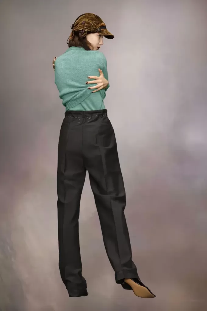 Gardening hemp knit cardigan Gardening hemp knit cardigan