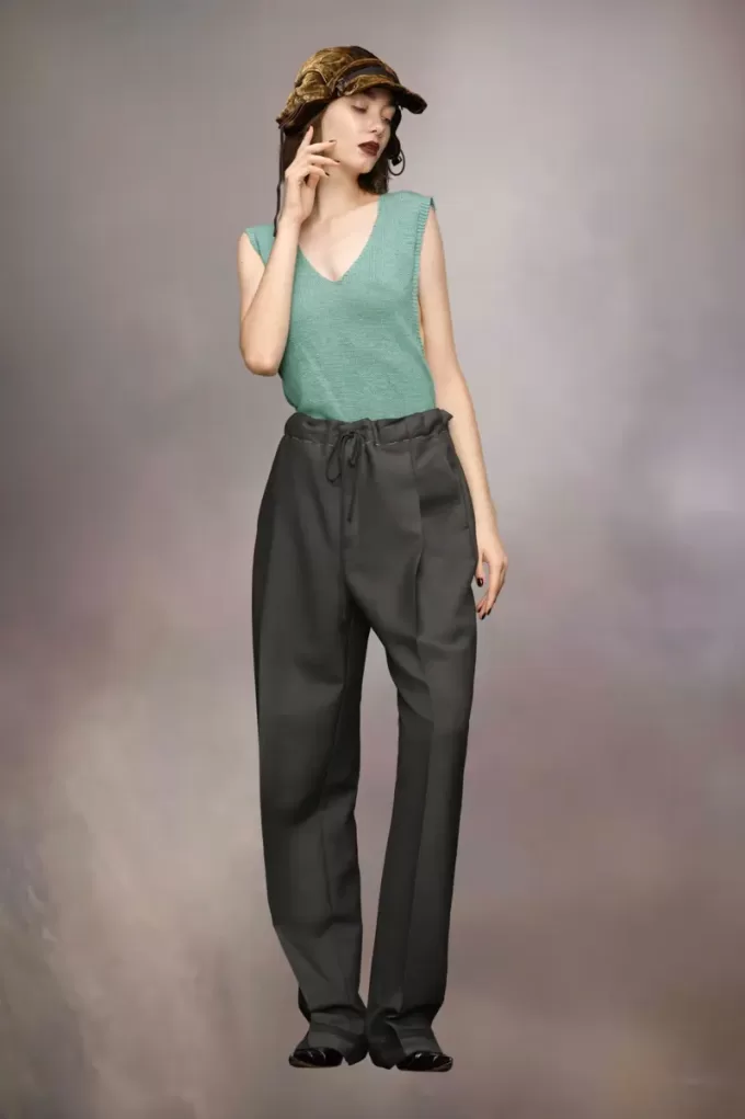 Gardening hemp knit vest Gardening hemp knit vest