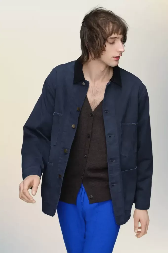 Herringbone workwear jacket Herringbone workwear jacket