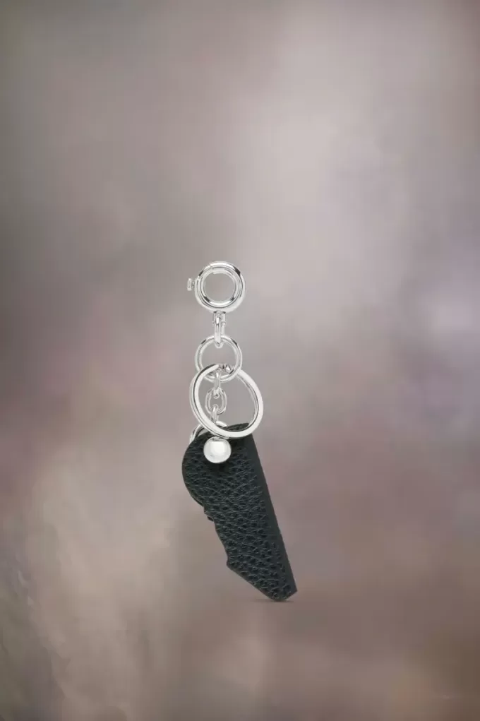 Logo leather keyring Logo leather keyring