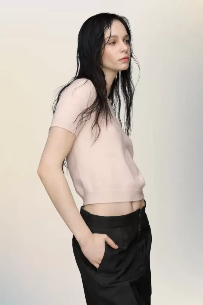 Maison Margiela Crewneck knit top Maison Margiela Crewneck knit top