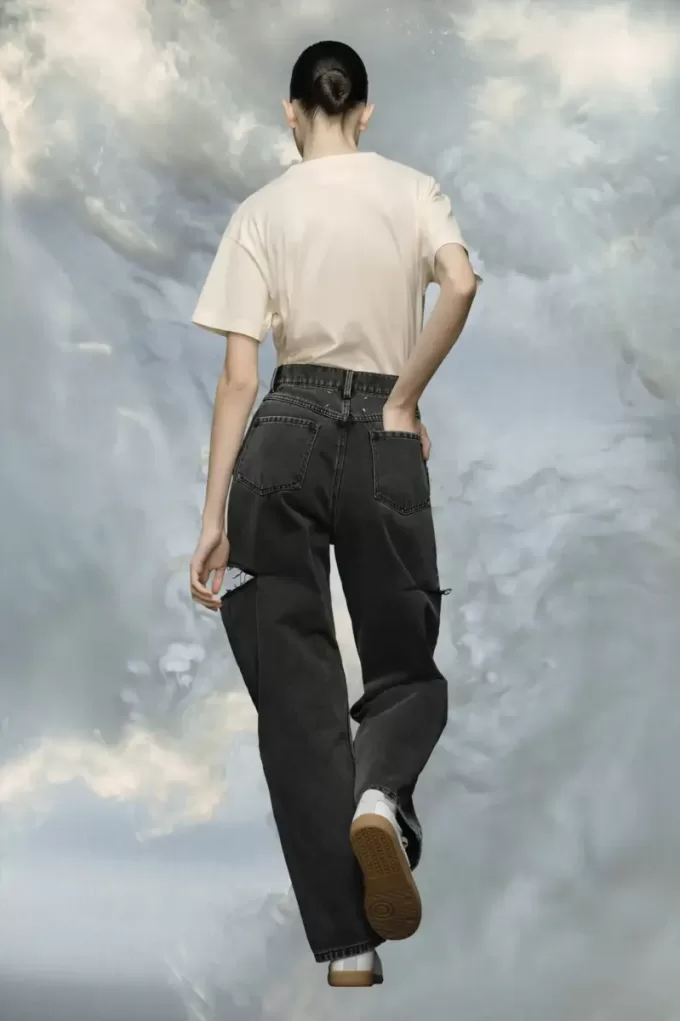 Maison Margiela Cut-out jeans Maison Margiela Cut-out jeans