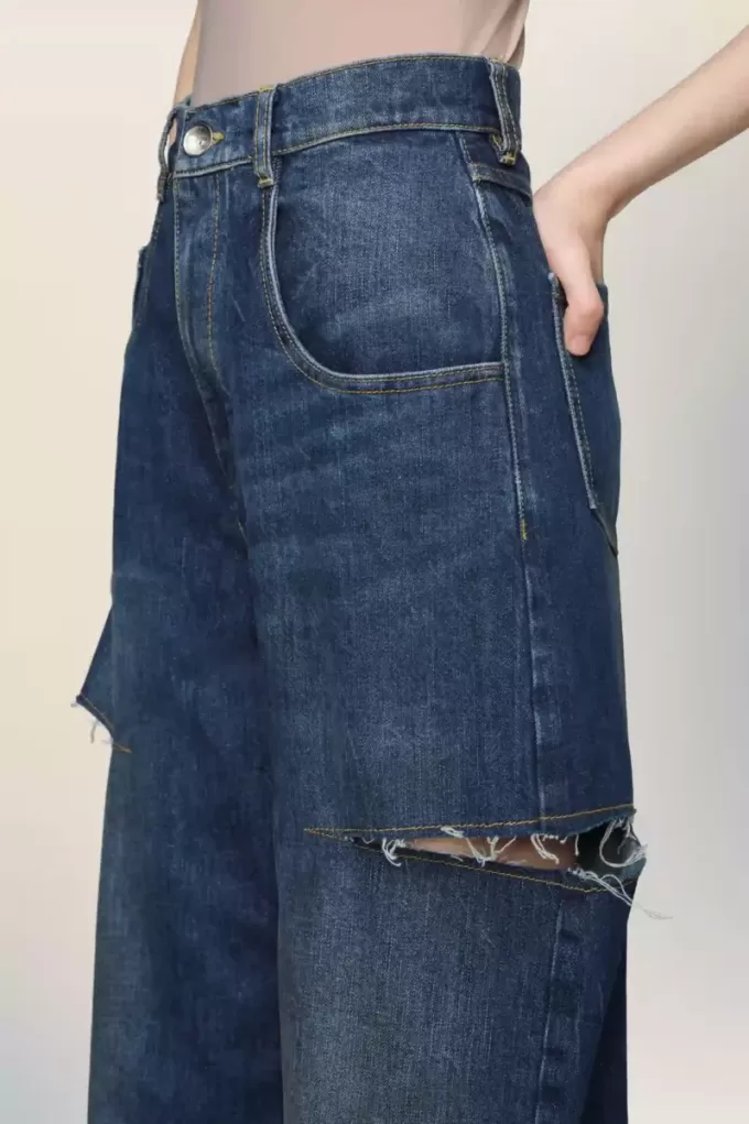 Maison Margiela Cut-out jeans Maison Margiela Cut-out jeans