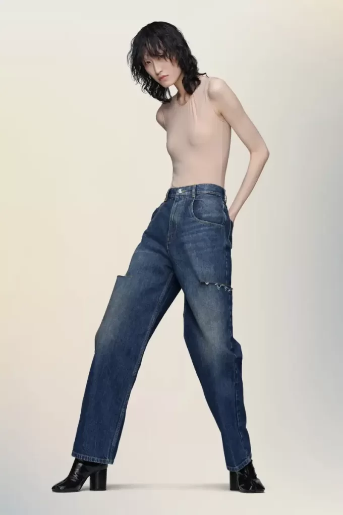 Maison Margiela Cut-out jeans Maison Margiela Cut-out jeans