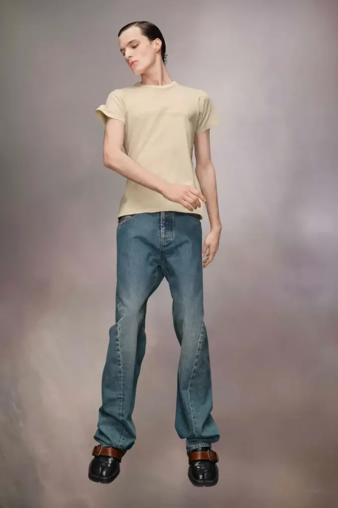 Maison Margiela Diagonal Seam Jeans Maison Margiela Diagonal Seam Jeans
