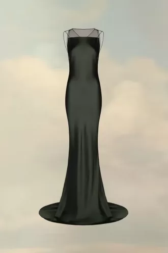 Maison Margiela Hammered Satin Gown Maison Margiela Hammered Satin Gown