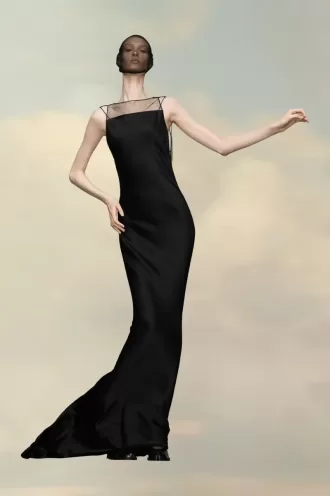 Maison Margiela Hammered Satin Gown Maison Margiela Hammered Satin Gown