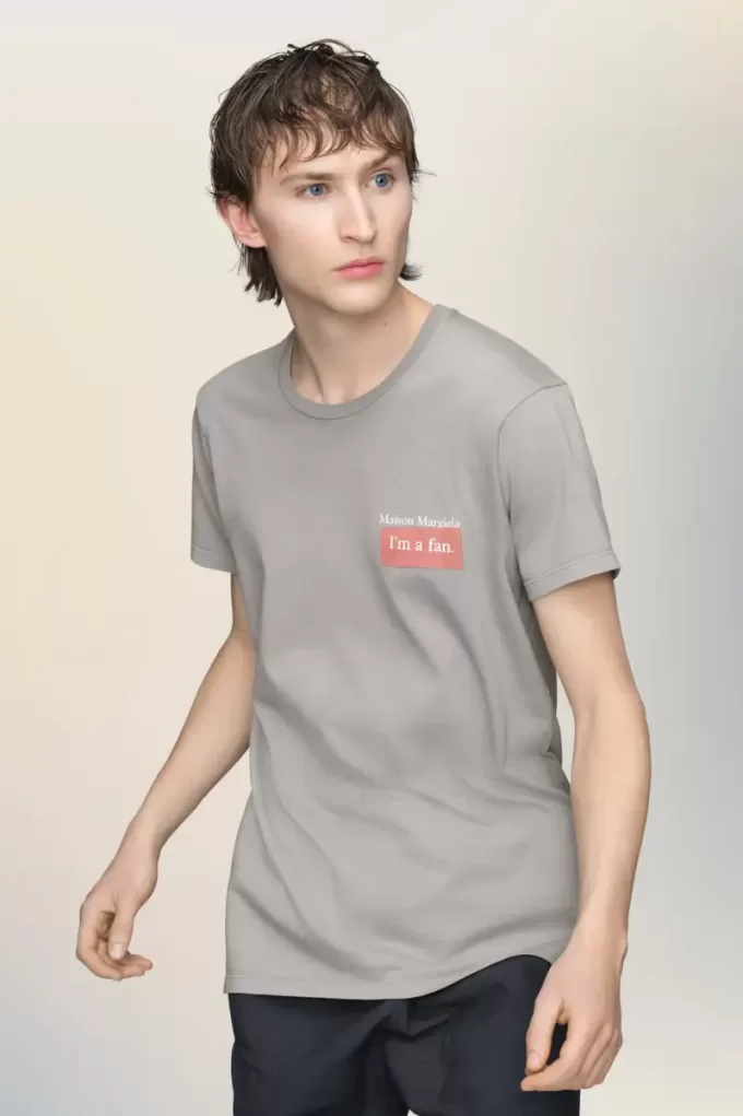Maison Margiela Logo patch t-shirt Maison Margiela Logo patch t-shirt