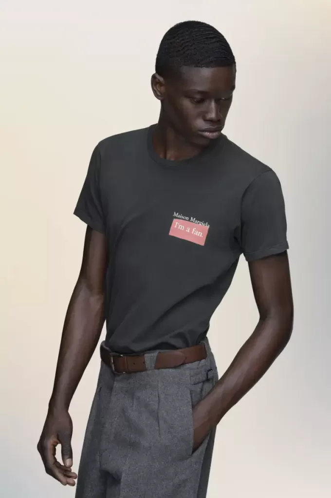 Maison Margiela Logo patch t-shirt Maison Margiela Logo patch t-shirt