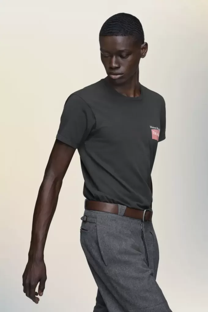 Maison Margiela Logo patch t-shirt Maison Margiela Logo patch t-shirt