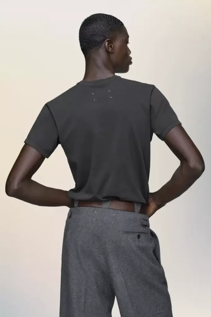 Maison Margiela Logo patch t-shirt Maison Margiela Logo patch t-shirt