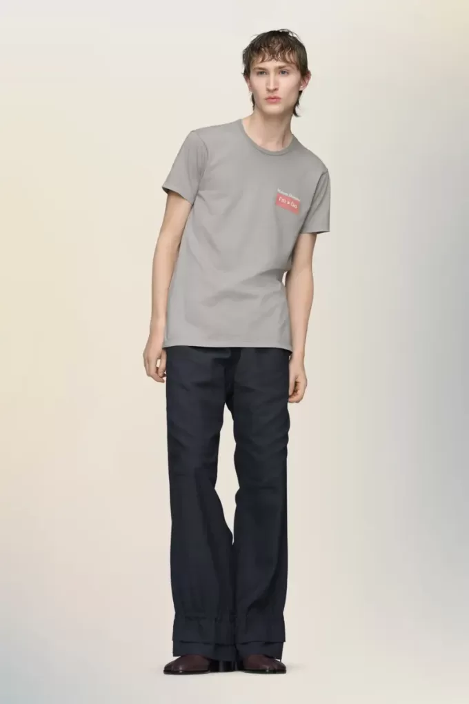 Maison Margiela Logo patch t-shirt Maison Margiela Logo patch t-shirt