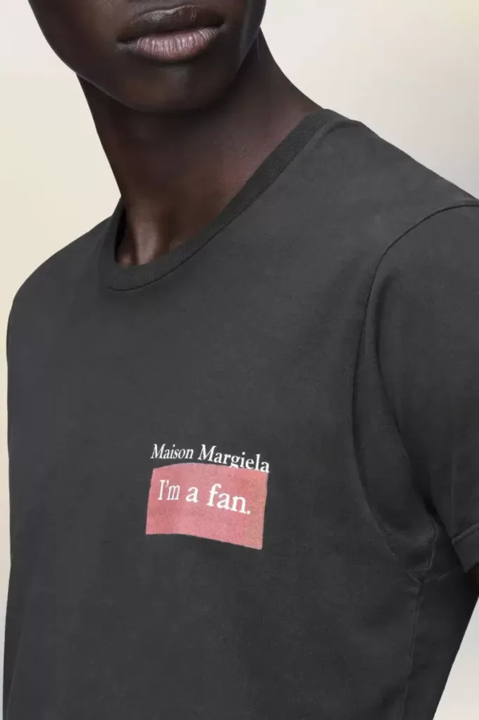 Maison Margiela Logo patch t-shirt Maison Margiela Logo patch t-shirt