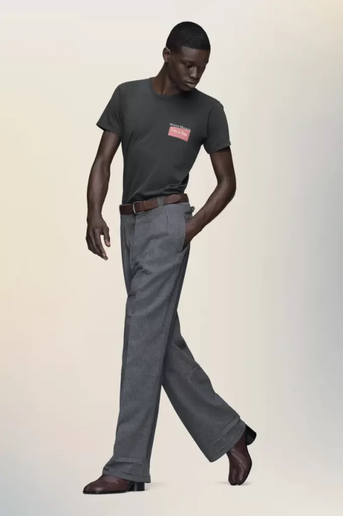 Maison Margiela Logo patch t-shirt Maison Margiela Logo patch t-shirt