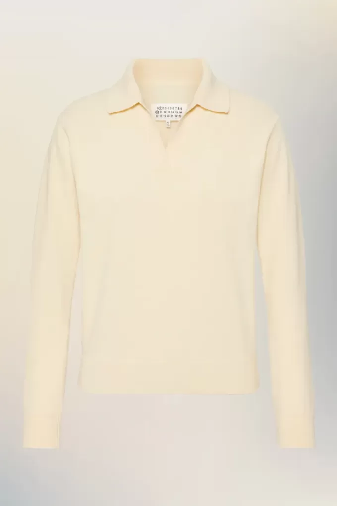 Maison Margiela Polo knit top Maison Margiela Polo knit top