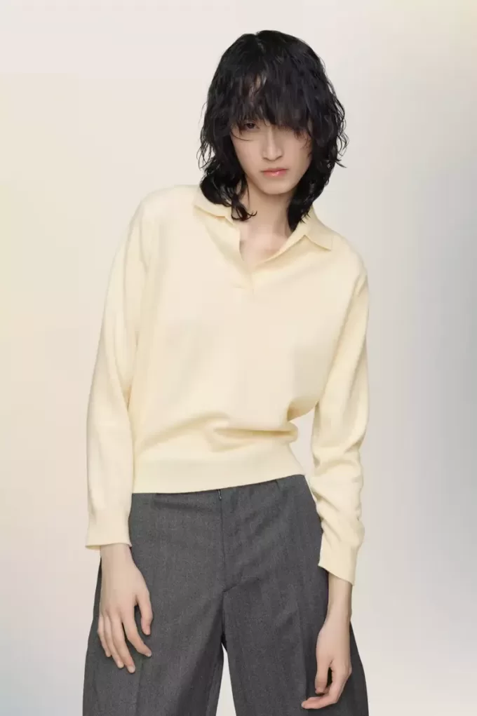 Maison Margiela Polo knit top Maison Margiela Polo knit top