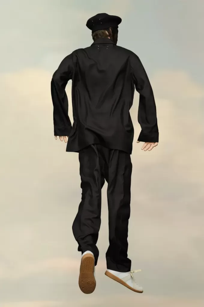 Maison Margiela Silk Poplin Shirt Maison Margiela Silk Poplin Shirt