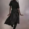 Maison Margiela Taffeta Midi Skirt Maison Margiela Taffeta Midi Skirt