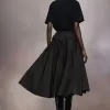 Maison Margiela Taffeta Midi Skirt Maison Margiela Taffeta Midi Skirt