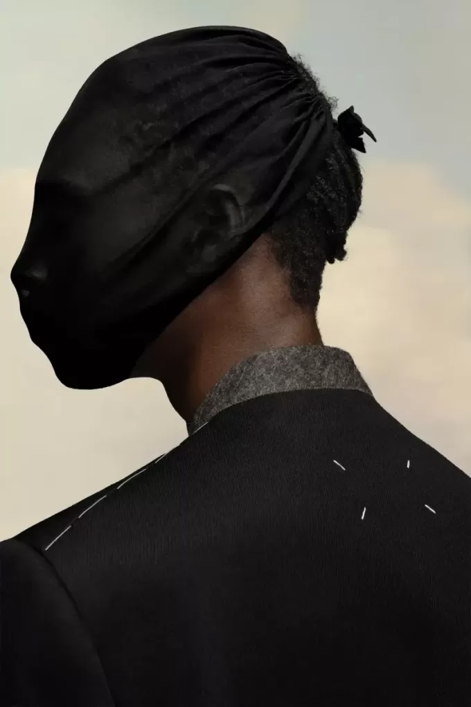 Maison Margiela Wool cavalry coat