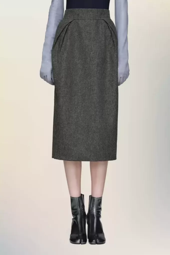 Maison Margiela Wool midi skirt Maison Margiela Wool midi skirt