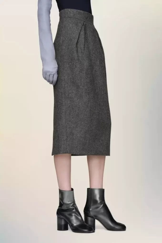 Maison Margiela Wool midi skirt Maison Margiela Wool midi skirt