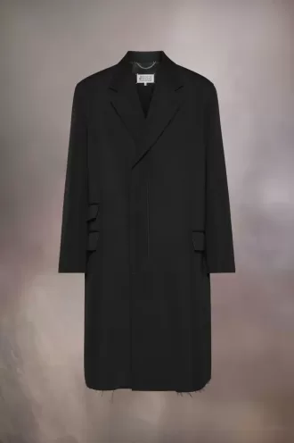 Maison Margiela Wool Silk Coat Maison Margiela Wool Silk Coat