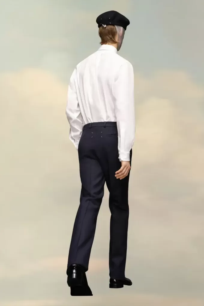 Maison Margiela Wool Twill Trousers Maison Margiela Wool Twill Trousers