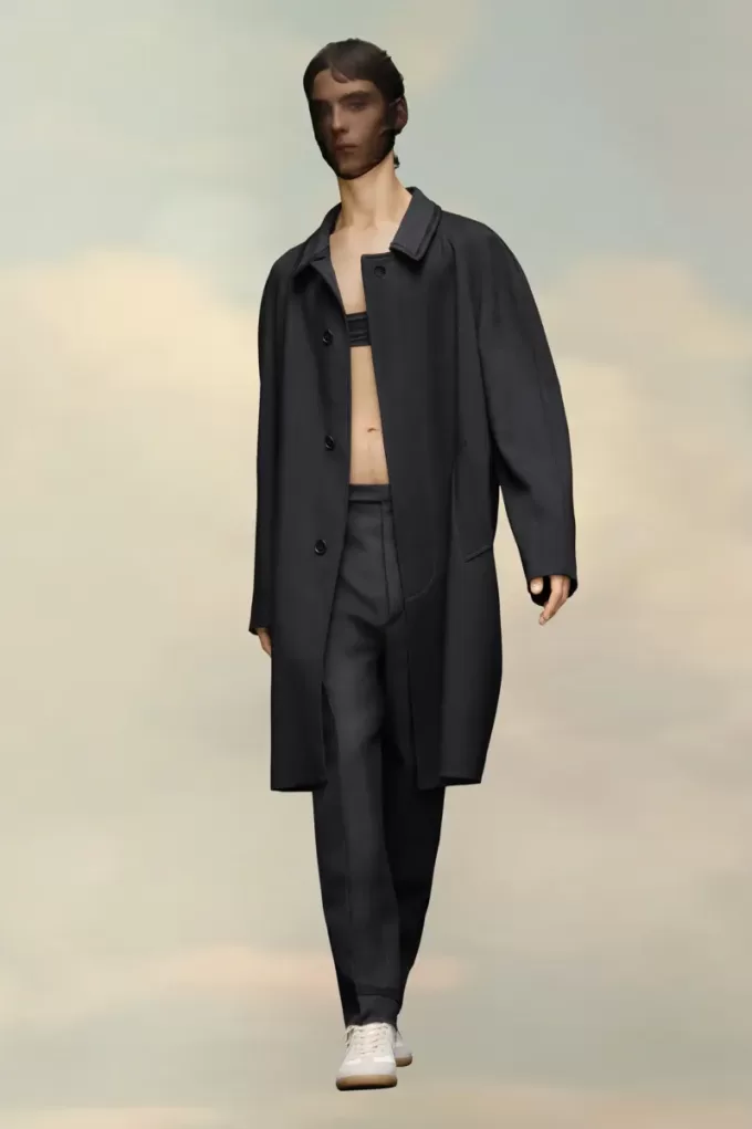 Maison Margiela Wool viscose coat Maison Margiela Wool viscose coat