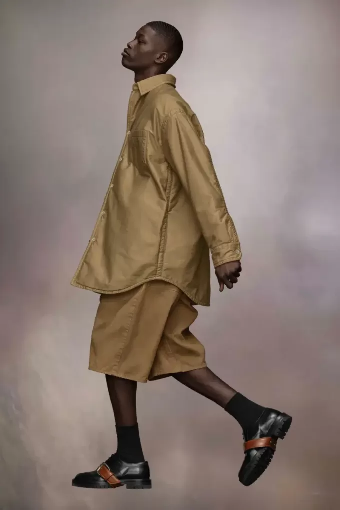 Padded Satin Cotton Shirt Padded Satin Cotton Shirt