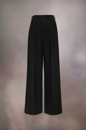 Pleated Wool Trousers Pleated Wool Trousers