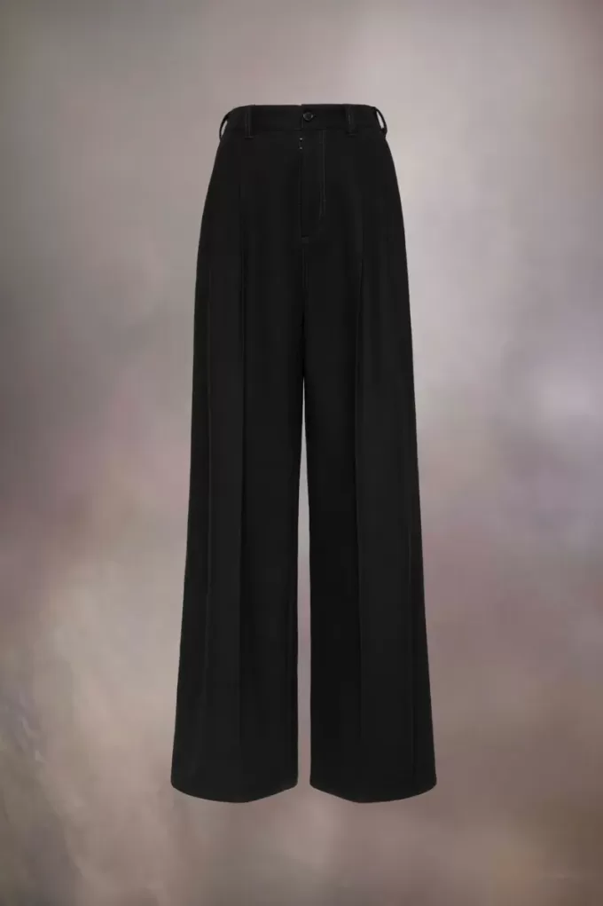 Pleated Wool Trousers Pleated Wool Trousers