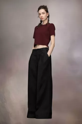 Pleated Wool Trousers Pleated Wool Trousers