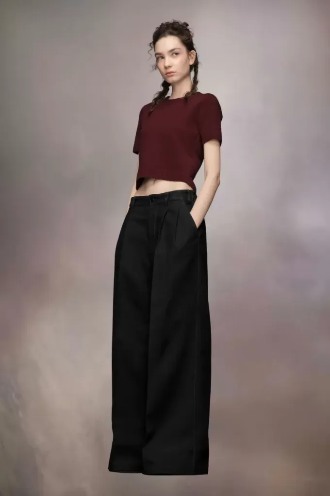 Pleated Wool Trousers Pleated Wool Trousers