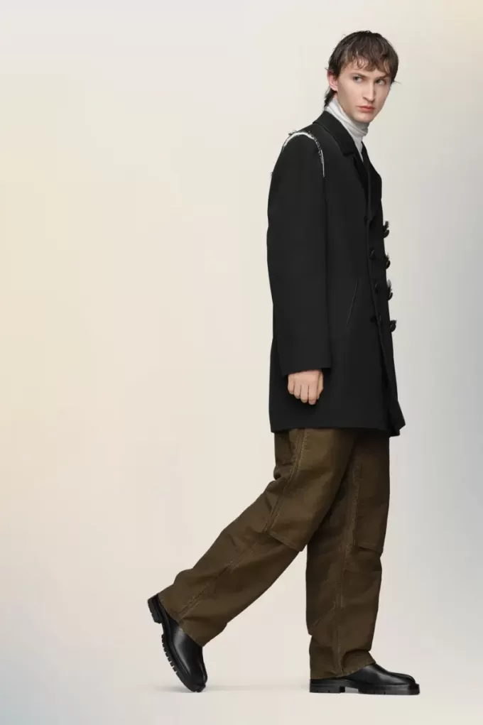 Reversible wool coat Reversible wool coat