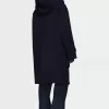 Reversible wool coat
