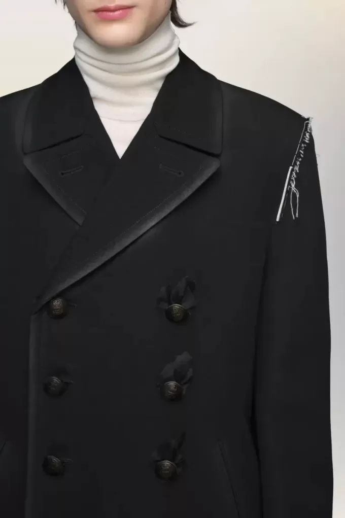 Reversible wool coat Reversible wool coat