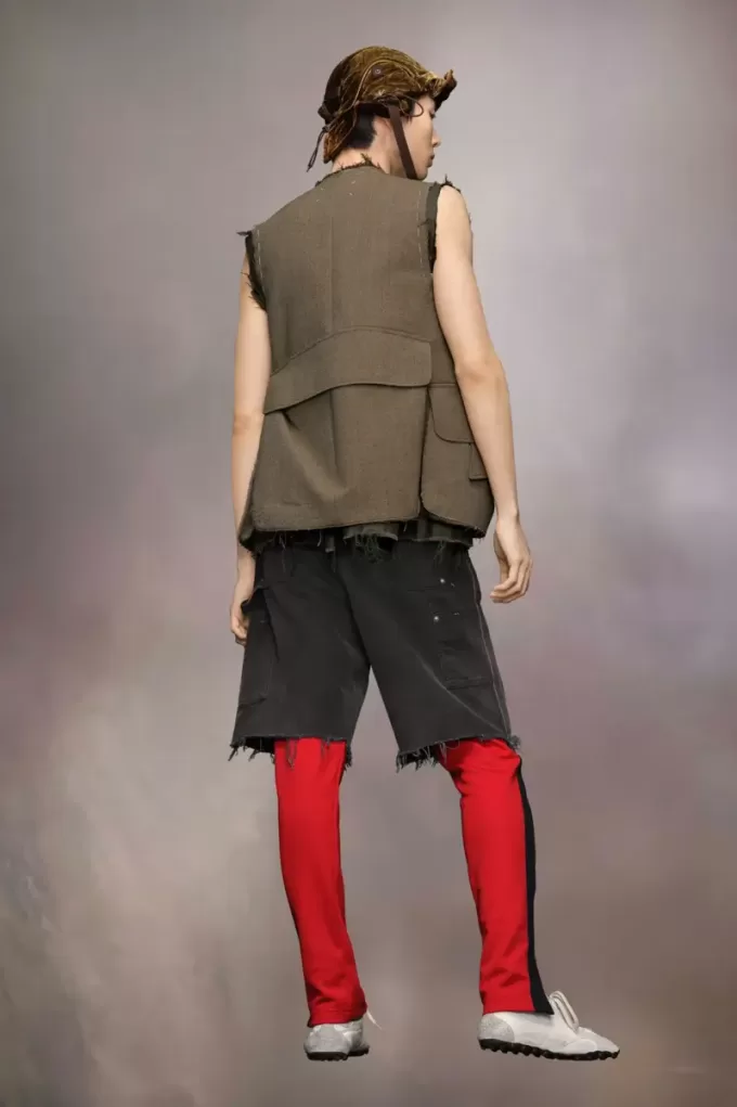 Sleeveless wool jacket Sleeveless wool jacket