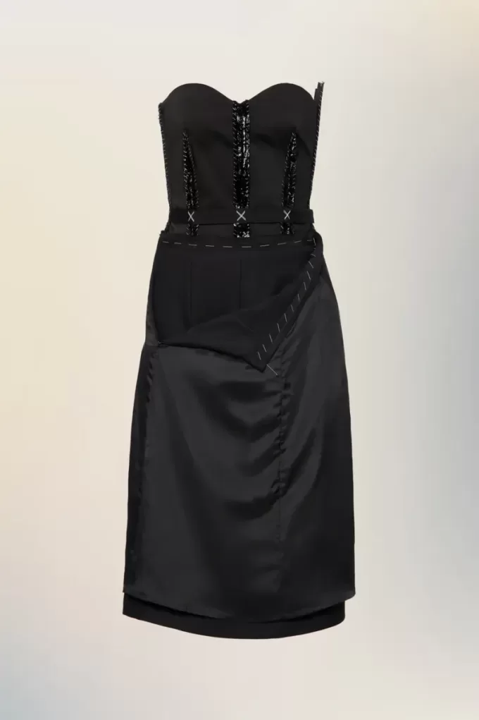 Strapless midi dress Strapless midi dress