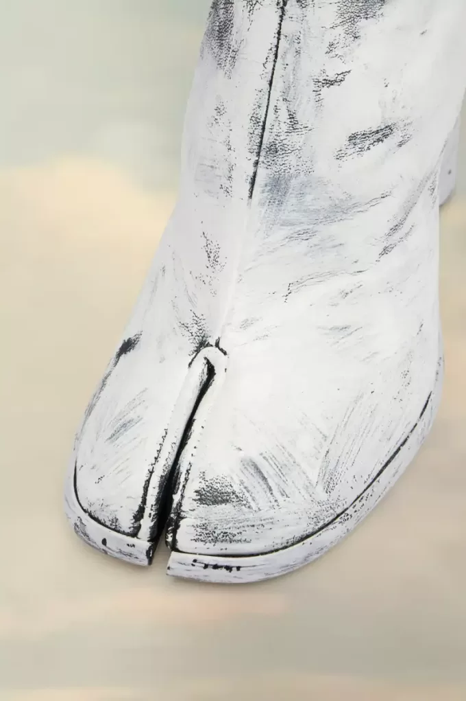 Tabi Bianchetto Knee-High Boots Tabi Bianchetto Knee-High Boots