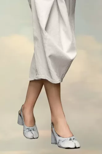 Tabi Bianchetto Slingback Shoes Tabi Bianchetto Slingback Shoes