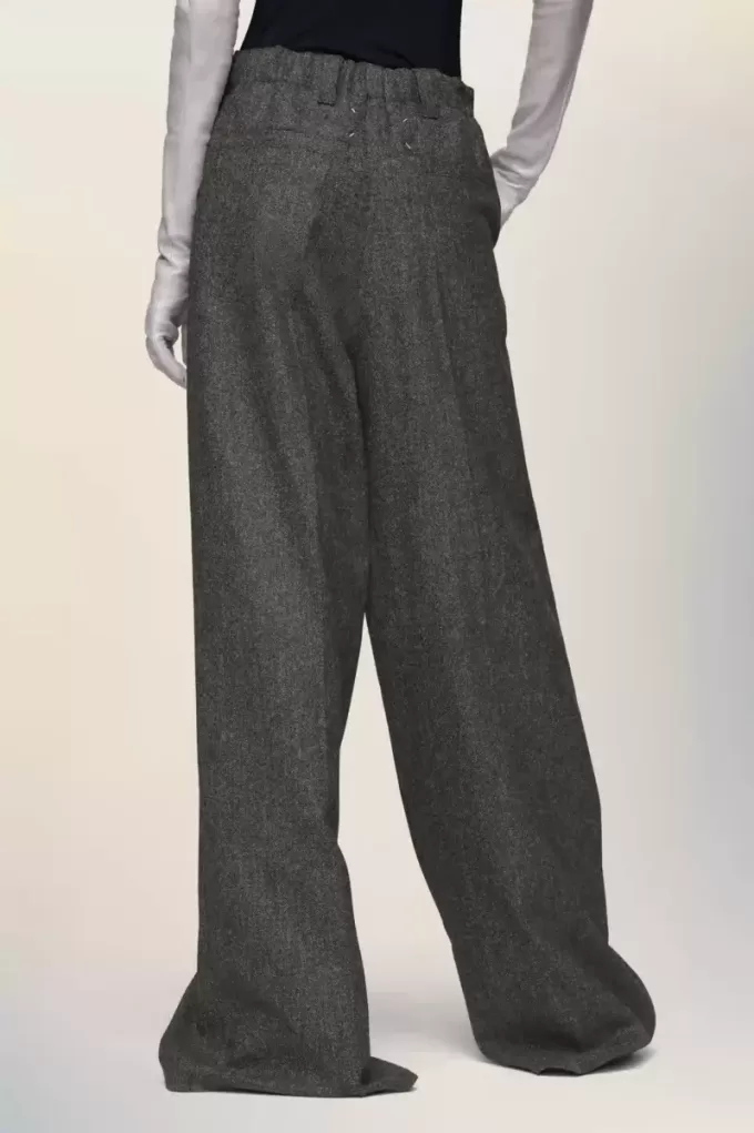 Wide-leg wool trousers Wide-leg wool trousers